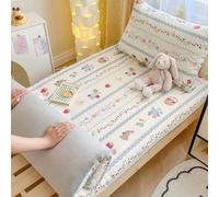 LDLCYCN G,90x190cm, 100% Coton Couverture De Matelas Futon avec Zipper Taille Queen/King Couverture De Lit Couverture Protectrice De Matelas Tatami Couverture De Tapis pour Chambre