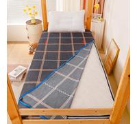 LDLCYCN G,90x190cm, Couverture De Matelas Futon avec Fermeture Éclaire Double Taille Complète Couverture De Lit Tatami Japonais Couverture Traditionnelle Tapis De Couchage