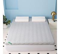 LDLCYCN Grey/5cm,90x180cm, Matelas De Futon Au Sol Épaissir 5Cm / 8Cm Matelas Futon Japonais Respirable Confortable Pliable Matelas De Camping Tapis Tatami Coussin De Couchage pour Dortoirs