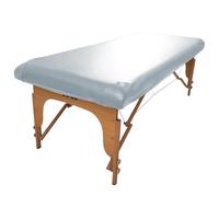 LDLCYCN Greyb,195 * 90 * 18cm, Imperméable À l'eau Couverture Lit Massage Résistant À l'huile Table De Massage Drap De Lit Cuir PU Wrap Élastique Tout Rond Couverture De Lit Spa