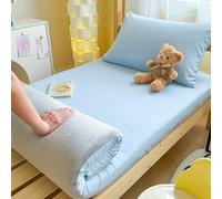 LDLCYCN H,90x190cm, 100% Coton Couverture De Matelas Futon avec Zipper Taille Queen/King Couverture De Lit Couverture Protectrice De Matelas Tatami Couverture De Tapis pour Chambre