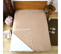 LDLCYCN Housse De Futon Sol Japonaise avec Fermeture Éclair Queen Protège Matelas Enveloppement Complet Housse Matelas pour Matelas Futon Traditionnel Housse Anti-Poussière,A,120x200cm(Full)