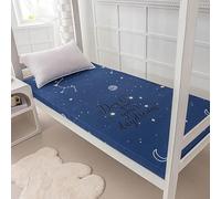 LDLCYCN Housse De Matelas Futon avec Fermeture Éclair Couvre-Matelas Futon De Sol Housse De Futon Housse pour Futon Enveloppement Complet Protège-Matelas pour Dortoir,A,80x190cm