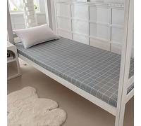 LDLCYCN Housse De Matelas Futon avec Fermeture Éclair Couvre-Matelas Futon De Sol Housse De Futon Housse pour Futon Enveloppement Complet Protège-Matelas pour Dortoir,H,80x190cm