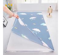 LDLCYCN I,90x190cm, Futon Couverture De Matelas avec Fermeture Éclaire Couverture De Matelas Japonais Traditionnel Couverture Protectrice De Matelas Tatami Protecteur De Matelas