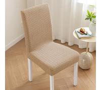 LDLCYCN Kaki,2pcs, Couvertures Chaise À Manger Ensemble De 2/4 Chaise À Manger Slipcover Protecteur De Chaise Extensible avec Fond Élastique pour Salle À Manger Cuisine Restaurant Hôtel