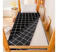 LDLCYCN L,90x190cm, Couverture De Matelas Futon avec Fermeture Éclaire Double Taille Complète Couverture De Lit Tatami Japonais Couverture Traditionnelle Tapis De Couchage