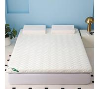 LDLCYCN White/5cm,120x180cm, Matelas De Futon Au Sol Épaissir 5Cm / 8Cm Matelas Futon Japonais Respirable Confortable Pliable Matelas De Camping Tapis Tatami Coussin De Couchage pour Dortoirs