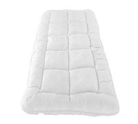 LDLCYCN White(n),80x190cm(T), Coussin De Table De Massage Coussin De Lit Épais Respirant avec Trou pour Le Visage pour Spa Et Beauté Surmatelas De Massage avec Bande Élastique Tête Ronde Carrée
