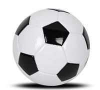 LDLXDR Ballons Match Football- Classique 32 Panneau Noir Blanc Panneau Hexagonal Traditionnel Ballon de Football Football Taille 5,Black+White,Number5