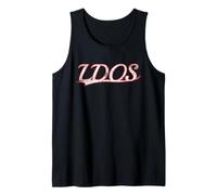 LDOS Last Day of Summer Vintage Varsity Distressed Throwback Débardeur