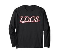 LDOS Last Day of Summer Vintage Varsity Distressed Throwback Manche Longue