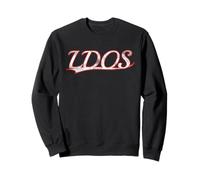 LDOS Last Day of Summer Vintage Varsity Distressed Throwback Sweatshirt