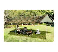 LDOZ Bâche de Camping imperméable, Coupe-Vent et Anti-Neige pour hamac(Camouflage,330 * 400cm)