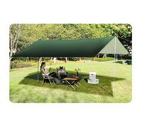 LDOZ Bâche de Camping imperméable, Coupe-Vent et Anti-Neige pour hamac(Green,330 * 400cm)