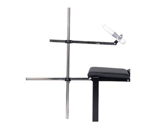 LDOZ Chaise de sexe avec machine sexuelle, chaise d'obéissance multifonctionnelle réglable SM avec menottes aux chevilles et aux poignets Meubles sexuels(Separate dildo holder)