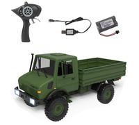 Ldr/C Ld-P06 1/12 2.4g Rwd Rc Voiture Unimog 435 U1300rc Avec Led Camion D& 39;Escalade Militaire Léger Véhicules Proportionnels Complets Modèles Jouets-Générique