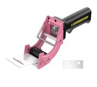 LDS Industrie Pistolet distributeur de ruban adhésif d'emballage avec lame supplémentaire 50 mm léger ergonomique industriel robuste pour carton, emballage et scellage de boîtes, orange