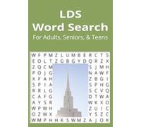 LDS Word Search Book: Fun and Easy LDS Word Searches for Adults and Teens | Explore Bible Stories, Faith, Temples, Prophets and More | 6x9 Inches, 110 ... Puzzles for Relaxation, Study, and Quiet Time