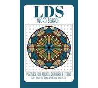 LDS Word Search Book: Word Searches with Easy To Read Print about Latter Day Saints, LDS Religion, God and More|6x9" 110 Pages|50+ Puzzles...Gift for LDS, Bible Study and Promoting Godliness..