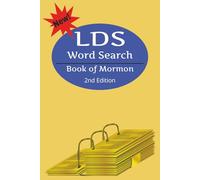 LDS Word Search Puzzle Book of Mormon 2nd Edition: Word Searches with Easy to Read Print about the Book of Mormon and Bible stories, Prophets, LDS ... for Holidays , Vacations , and Free Time