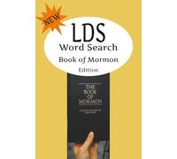 LDS Word Search Puzzle Book of Mormon Edition: Word Searches with Easy to Read Print about the Book of Mormon and Bible stories, Prophets, LDS ... for Holidays , Vacations , and Free Time