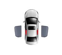 LDTCHRV pour Lexus NX200 2015-présent, Fenêtre Rideau Spéciale Magnétique Pare-Soleil Pare-Soleil Store Entièrement Couvert(2 Rear Doors)