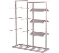 LDTTYRC Présentoirs de Ceintures Support de Soutien-Gorge sur Pied Étagère réglable pour sous-vêtements et Shorts, étagère combinée pour Magasin de vêtements, présentoir pour Chaussettes d