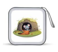 LDTVSFZQ The Hole Étui de rangement en plastique rigide pour CD, DVD, voiture, bureau, voyage, Style :, Taille unique