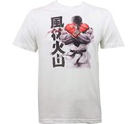 LDU&THE Street Fighter RYU T-Shirt Shirt Manches Courtes(Large)