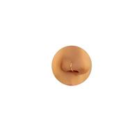 Ldurian Anneaux de nez pour femme, anneau de nez doré hypoallergénique, en acier chirurgical 316L, pour septum, cartilage, 20 g, 18 g, 16 g, calibre 14, diamètre de 5 mm à 16 mm, Inner Diameter: 9 mm