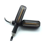 LDUTIU pour 650 1000 pour TRK 502 pour TNT135 pour TNT899 Moto Universelle 12V Clignotant Lampe Clignotante Clignotants(2 Pair White)