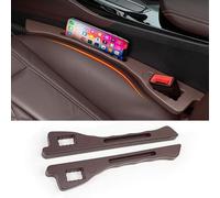 LDWRMHFN 2 pièces Remplissage de Siège de Voiture, pour VW T-ROC R-Line 2019-2023 2024 SièGe de Voiture Gap Filler Pad Empêcher Les Objets de Tomber,B