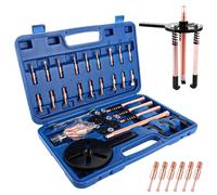 LDXDRU 1 Pièce Extracteur de Roulement 35 en 1, Arrache Roulement Trois Griffes avec ouille, Kit Extracteur pour Garage, Atelier et Réparation Auto