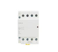 LDXMJZOT HCH8-63 Contacteur modulaire 4P 40A 63A 2NO2NC 4NO 4NC 220V 110V 24V Contacteur domestique Type de guide (4P 63A 2NO2NC DC24V)