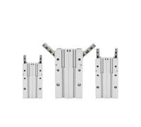 LDXMJZOT Petit vérin pneumatique à Doigt Manipulateur d'ouverture et de Fermeture à 180° HFR6 HFR-10 16 20 25 32 40(HFR-20N)