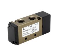 LDXMJZOT Vanne de régulation d'air Simple et Double 4A210-08/110-06/310-10 4A220-08 Vanne d'inversion pneumatique for Petit vérin Vanne pneumatique 1 pièce(12mm Fittings,4A320-10)
