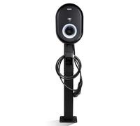 LDY Poteau de Fixation pour Vestel wallbox Borne de Recharge - Noir - Accessoires pour Vestel wallbox - Inclut Un Support pour la Prise et Le câble de Chargement