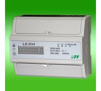 LE-03D COMPTEUR D'ÉNERGIE NUMÉRIQUE 3F 100A 7M 3X230/400V+N MID