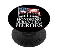 Le 11 novembre en l'honneur de la journée des vétérans des héros de nos nations PopSockets PopGrip Adhésif