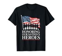 Le 11 novembre en l'honneur de la journée des vétérans des héros de nos nations T-Shirt