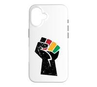 Le 16 Juin, Black Power Fist Coque pour iPhone 16