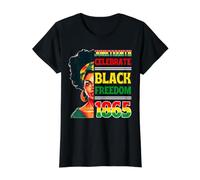 Le 16 Juin, célébrons la liberté des Noirs 1865 | Les Droits civils africains T-Shirt Graphique avec Valeur