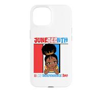 Le 16 Juin, C'est Le Jour de Mon indépendance, Little Miss Black Queen Coque pour iPhone 15