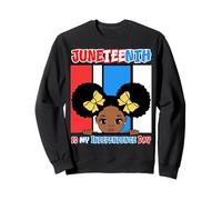 Le 16 Juin, C'est Le Jour de Mon indépendance, Little Miss Black Queen Sweatshirt