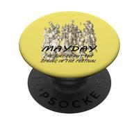 Le 1er mai est Le Moment de Mettre Le Printemps dans la fête PopSockets PopGrip Adhésif