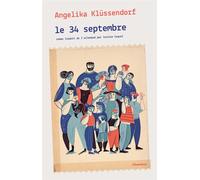 Le 34 septembre - Angelika Klussendorf - Chambon Jacqueline - broché - Roman