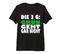 Le 3G Vert ne Marche Pas. T-Shirt Haut de Gamme