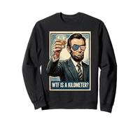 Le 4 Juillet WTF est Un kilomètre américain Abraham Lincoln Sweatshirt