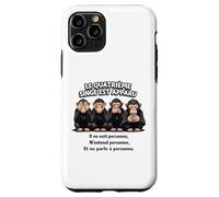 Le 4ème Singe est apparu - Humour Smartphone Coque pour iPhone 11 Pro